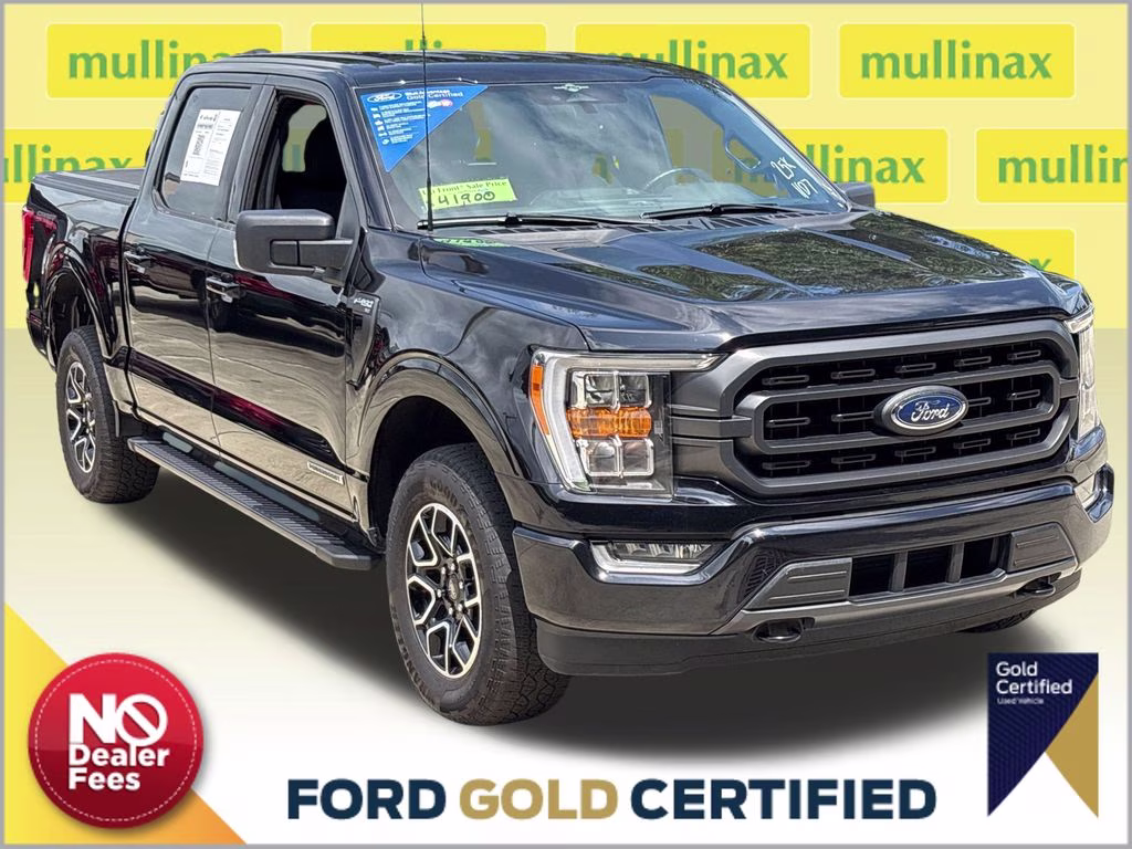 2023 Black Metallic Ford F-150 XLT 4X4 Truck