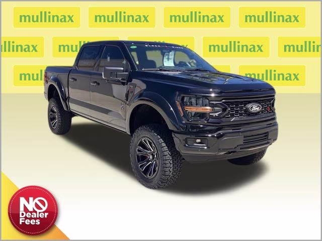 2024 Agate Black Metallic Ford F-150 XLT BLACKWIDOW 4X4 Truck