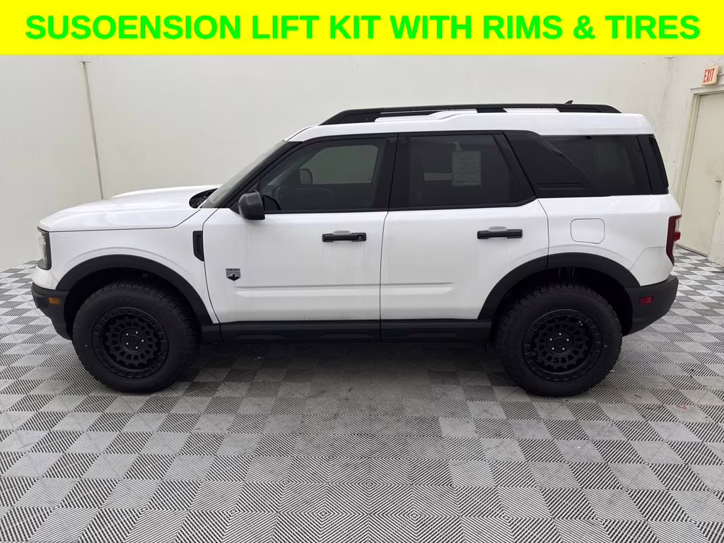 2024 Oxford White Ford Bronco Sport Big Bend DSI LIFT & RIMS 4X4 SUV