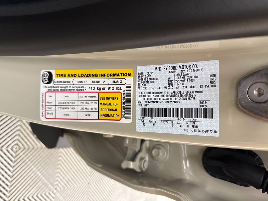 2025 Desert Sand Ford Bronco Sport Outer Banks 4X4 SUV