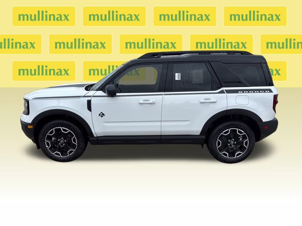 2025 Oxford White Ford Bronco Sport Outer Banks 4X4 SUV