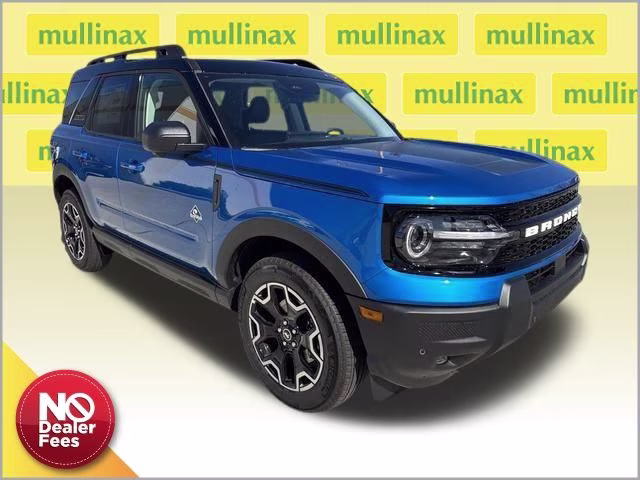 2025 Velocity Blue Metallic Ford Bronco Sport Outer Banks 4X4 SUV