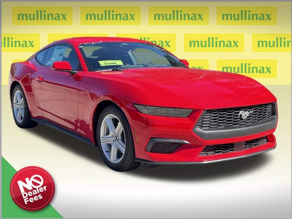 2026 Race Red Ford Mustang EcoBoost RWD Coupe
