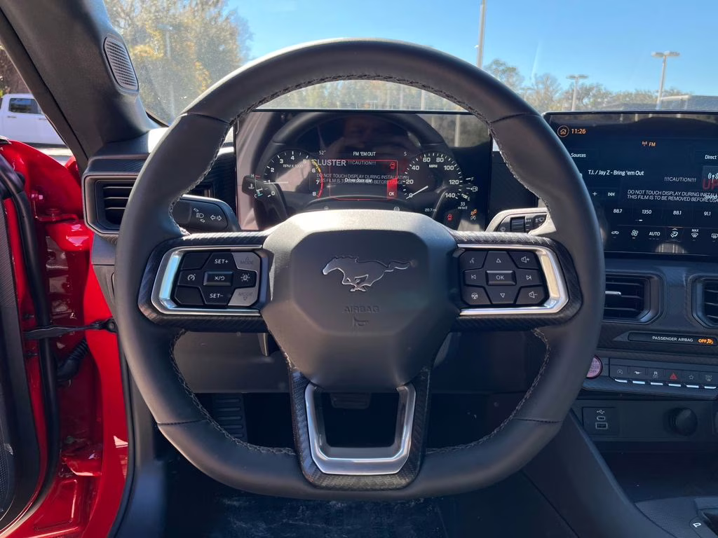 2026 Race Red Ford Mustang EcoBoost RWD Coupe