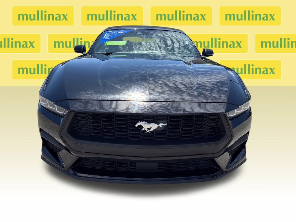 2024 Shadow Black Ford Mustang EcoBoost Premium RWD Convertible