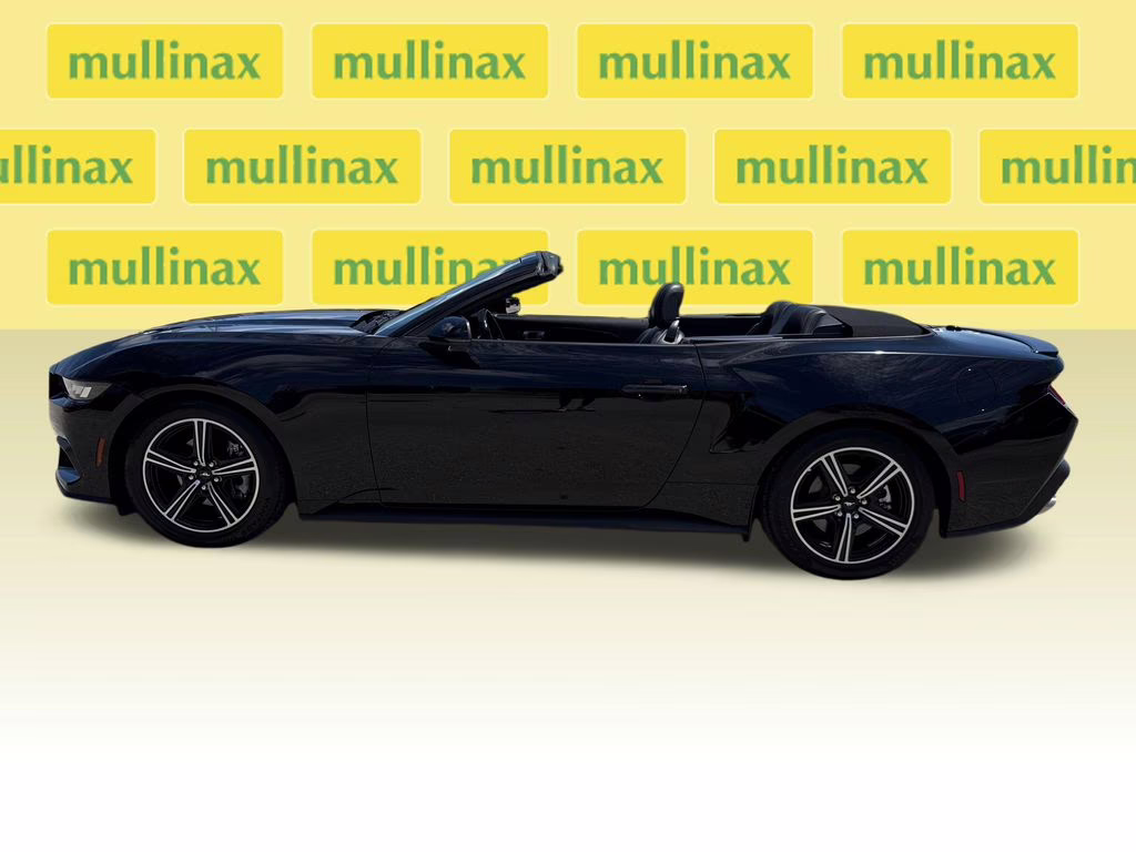 2024 Shadow Black Ford Mustang EcoBoost Premium RWD Convertible
