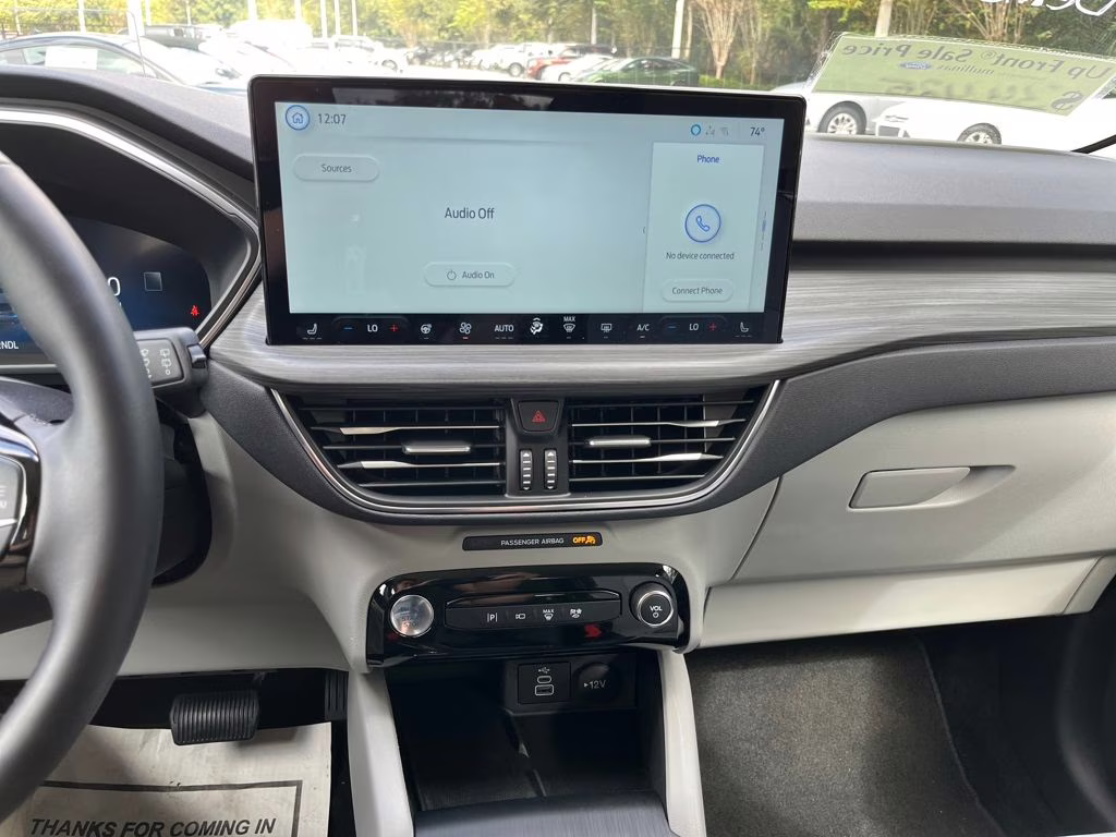 2025 Agate Black Metallic Ford Escape Plug-In Hybrid Base FWD SUV