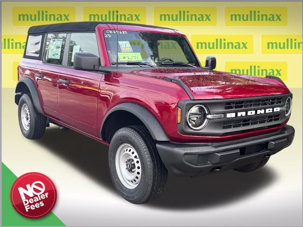 2025 Ruby Red Metallic Ford Bronco Base 4X4 SUV