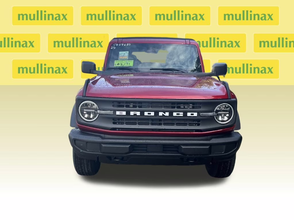 2025 Ruby Red Metallic Tinted Clearcoat Ford Bronco Base 4X4 SUV