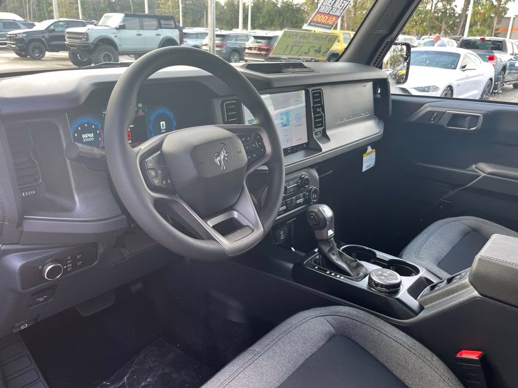 2025 Ruby Red Metallic Tinted Clearcoat Ford Bronco Base 4X4 SUV