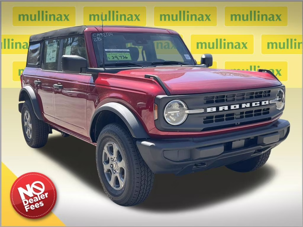 2025 Ruby Red Metallic Ford Bronco Base 4X4 SUV