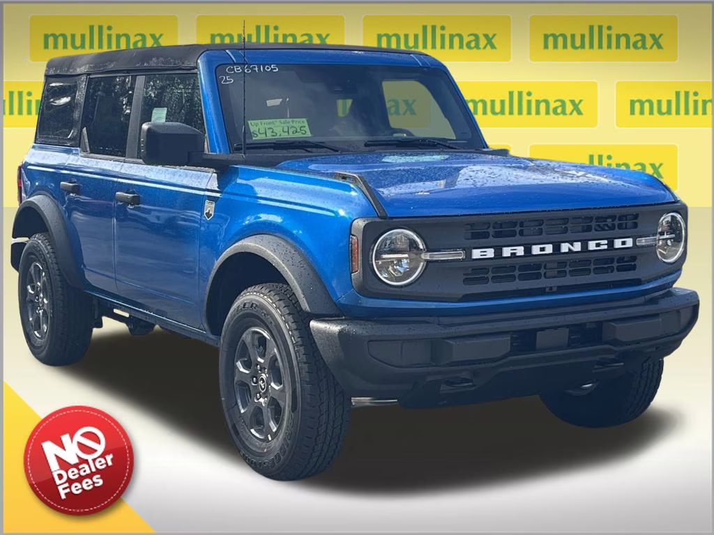2025 Velocity Blue Metallic Ford Bronco Big Bend 4X4 SUV