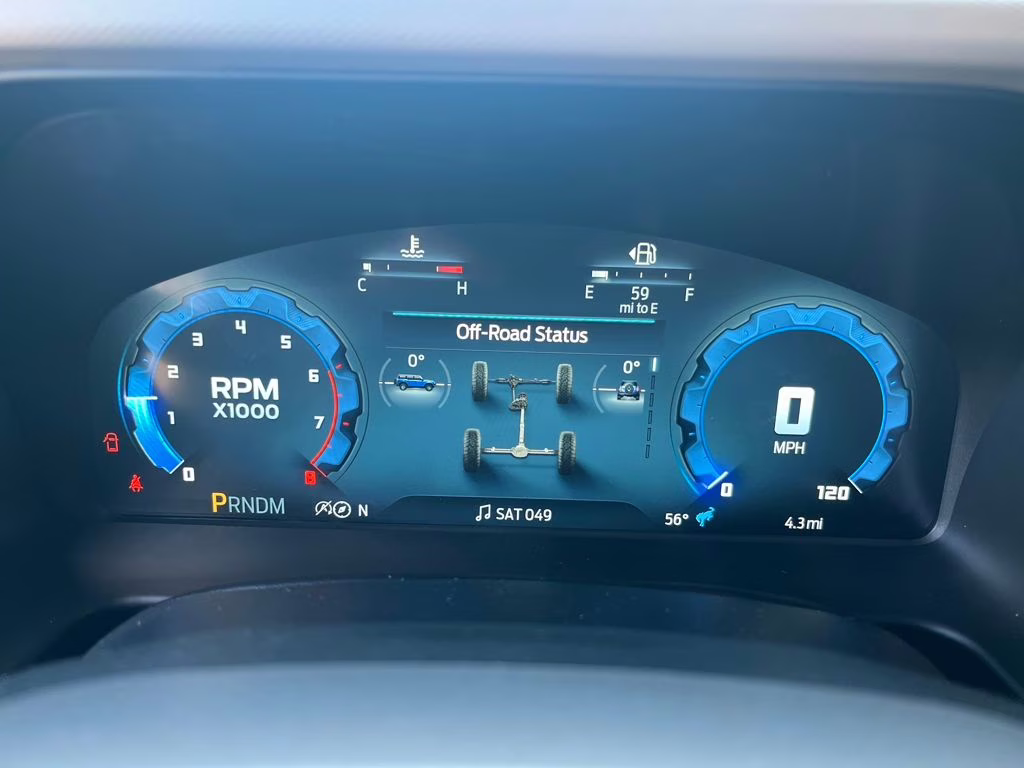 2025 Velocity Blue Metallic Ford Bronco Big Bend 4X4 SUV