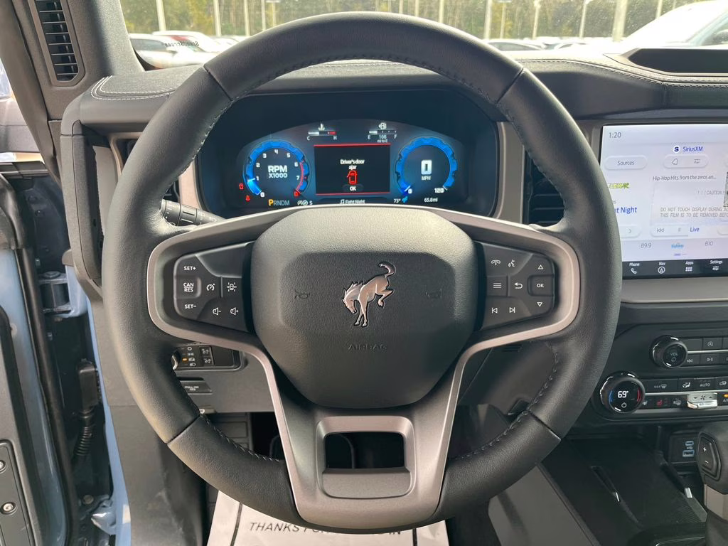 2025 Azure Gray Metallic Ford Bronco Outer Banks 4X4 SUV