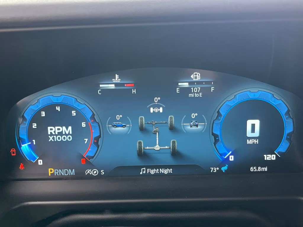 2025 Azure Gray Metallic Ford Bronco Outer Banks 4X4 SUV