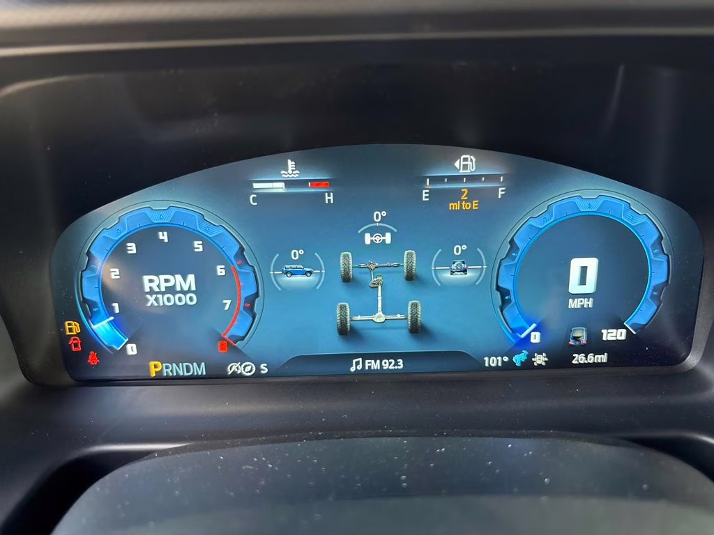 2025 Ruby Red Metallic Tinted Clearcoat Ford Bronco Badlands 4X4 SUV