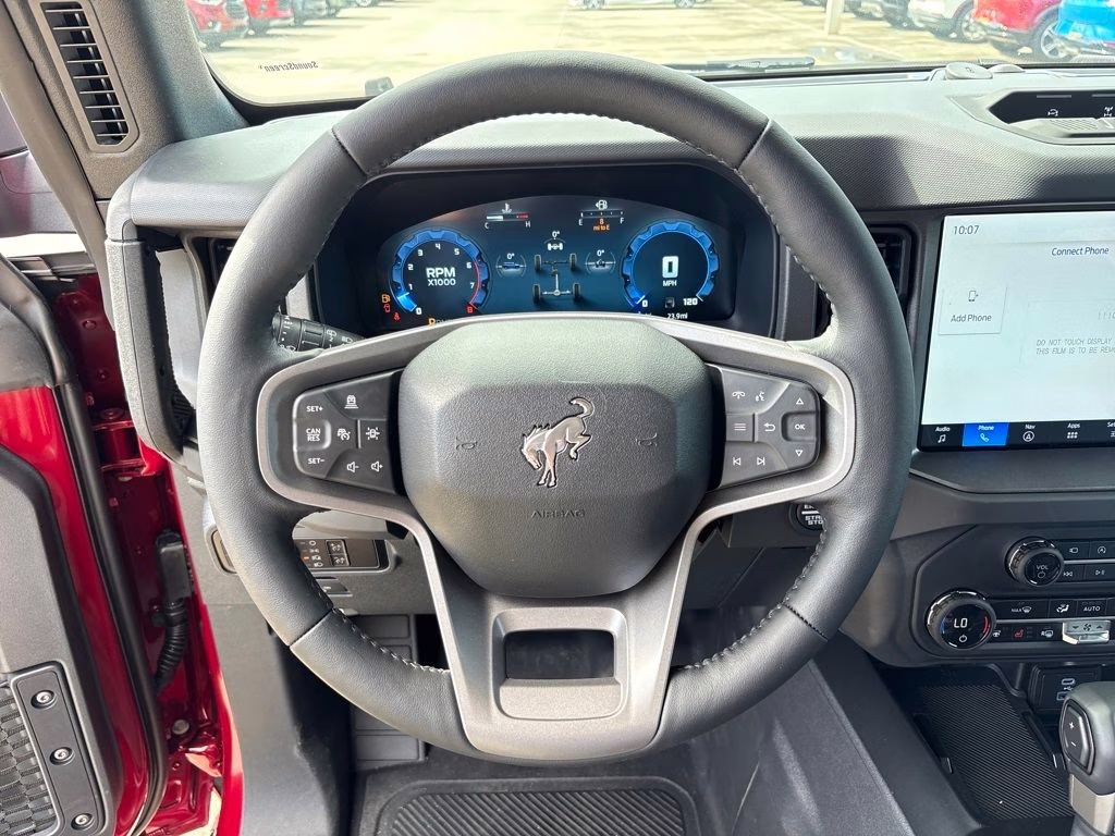 2025 Ruby Red Metallic Tinted Clearcoat Ford Bronco Badlands 4X4 SUV