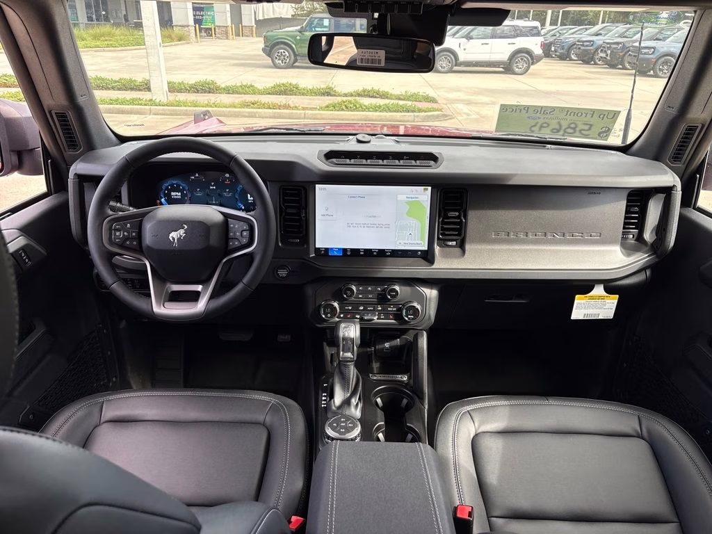 2025 Ruby Red Metallic Tinted Clearcoat Ford Bronco Badlands 4X4 SUV