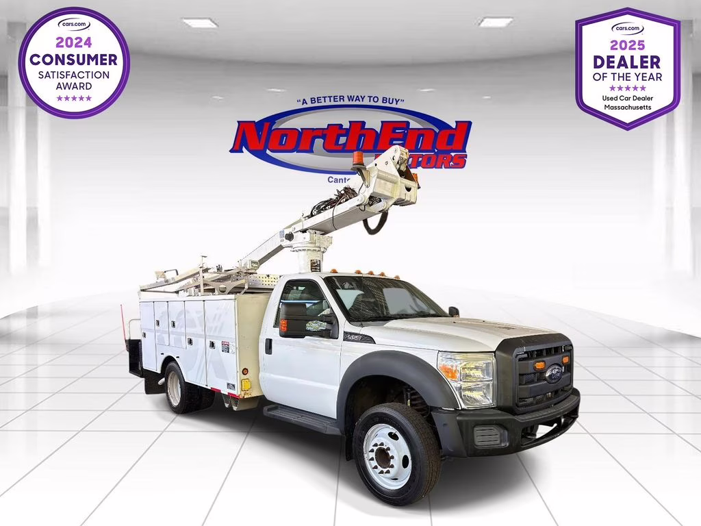 2012 Oxford White Ford Super Duty F-550 DRW XL RWD Chassis