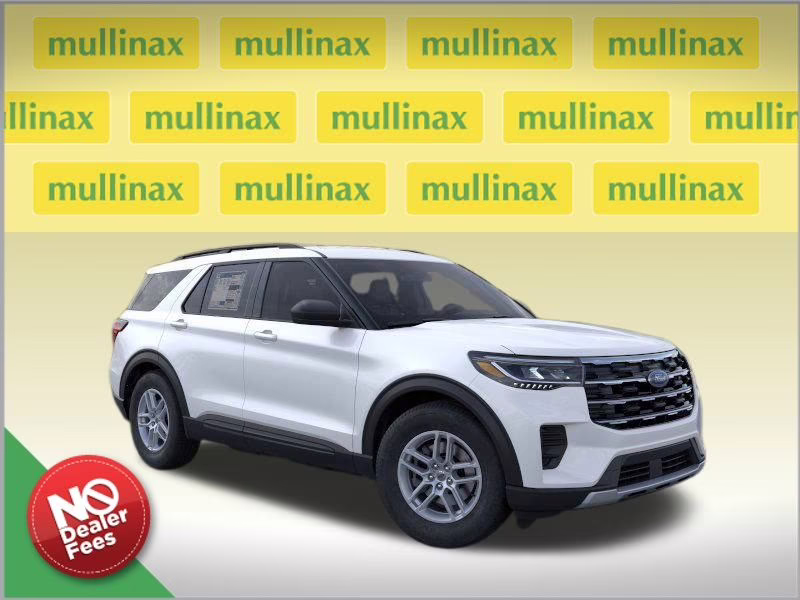 2026 White Metallic Ford Explorer Active RWD SUV