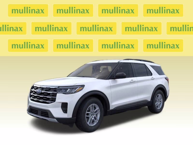 2026 White Metallic Ford Explorer Active RWD SUV