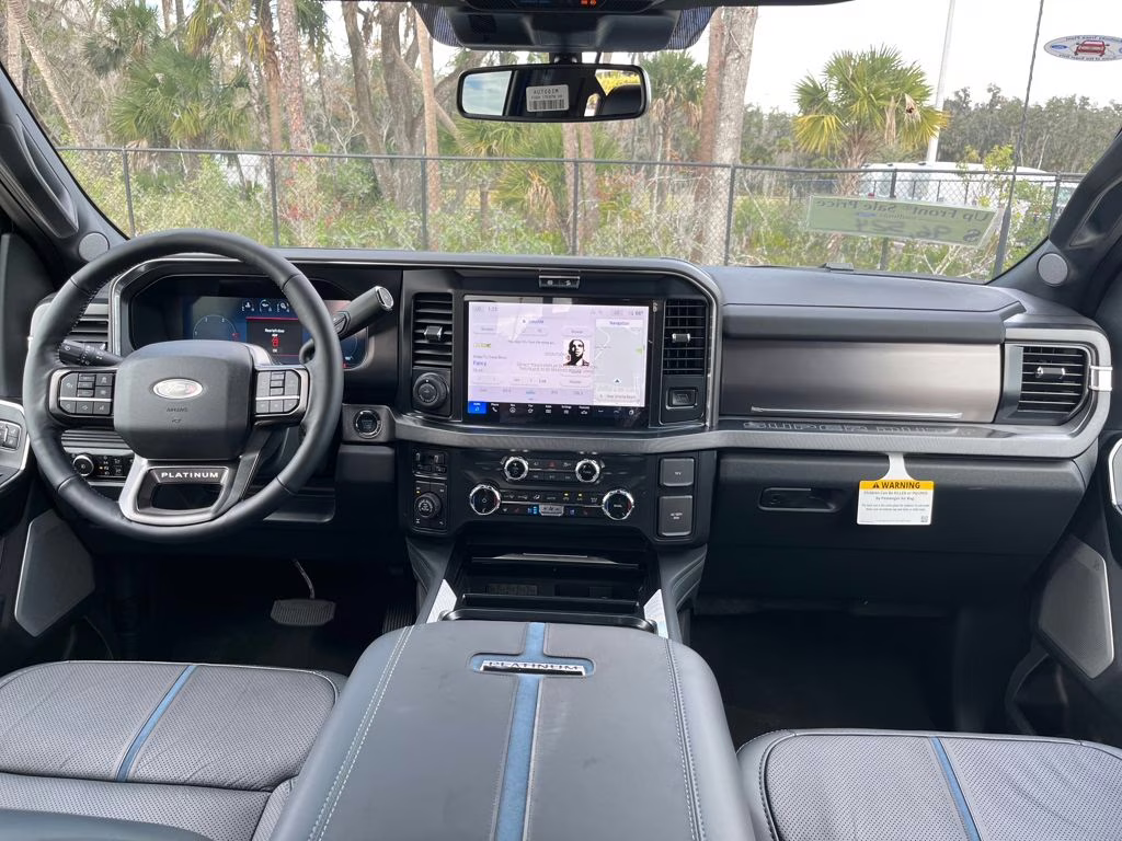 2026 Blue Metallic Ford Super Duty F-250 SRW Platinum 4X4 Truck