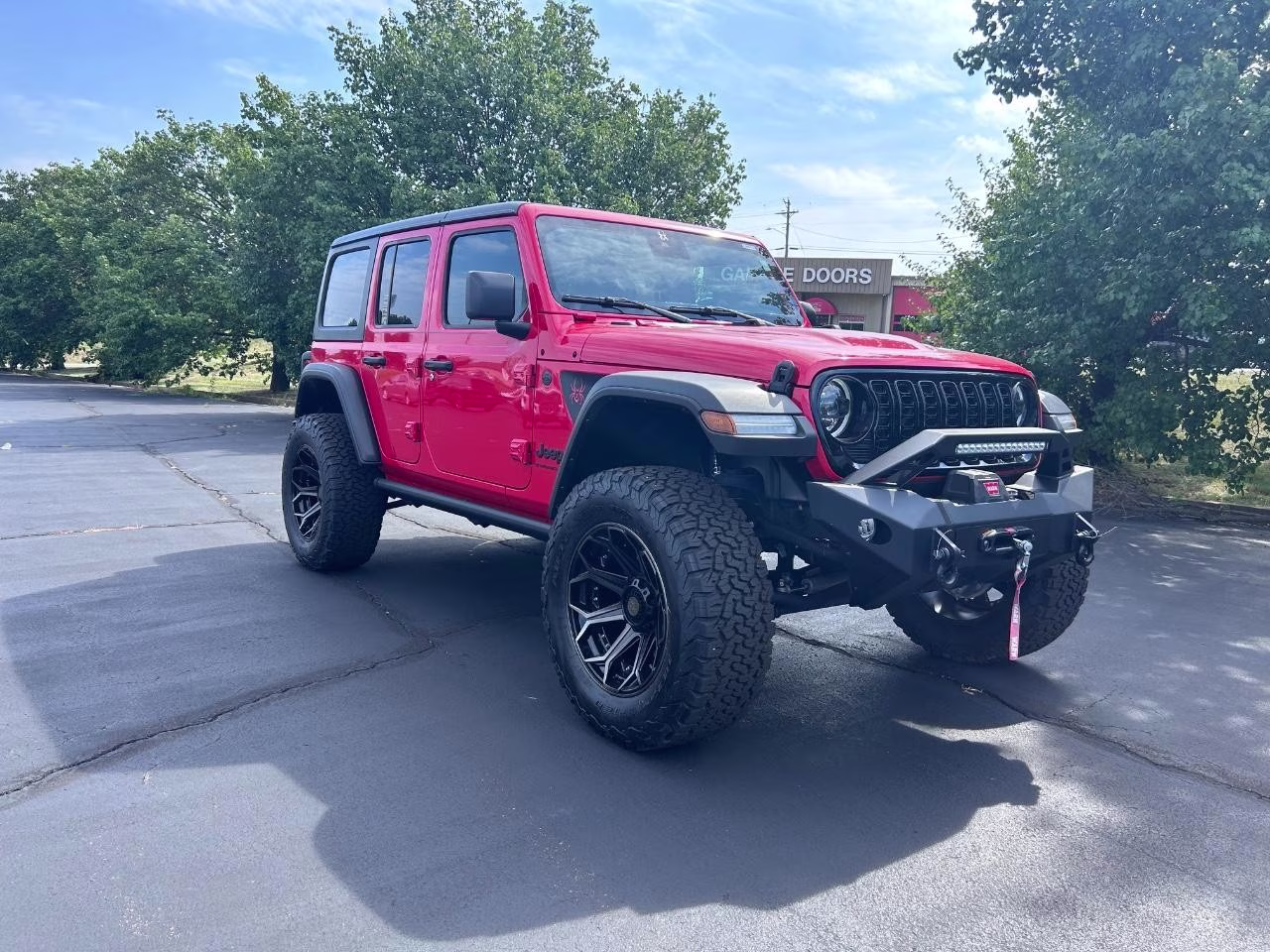 2024 Firecracker Red Clearcoat Jeep Wrangler Willys 4X4 SUV