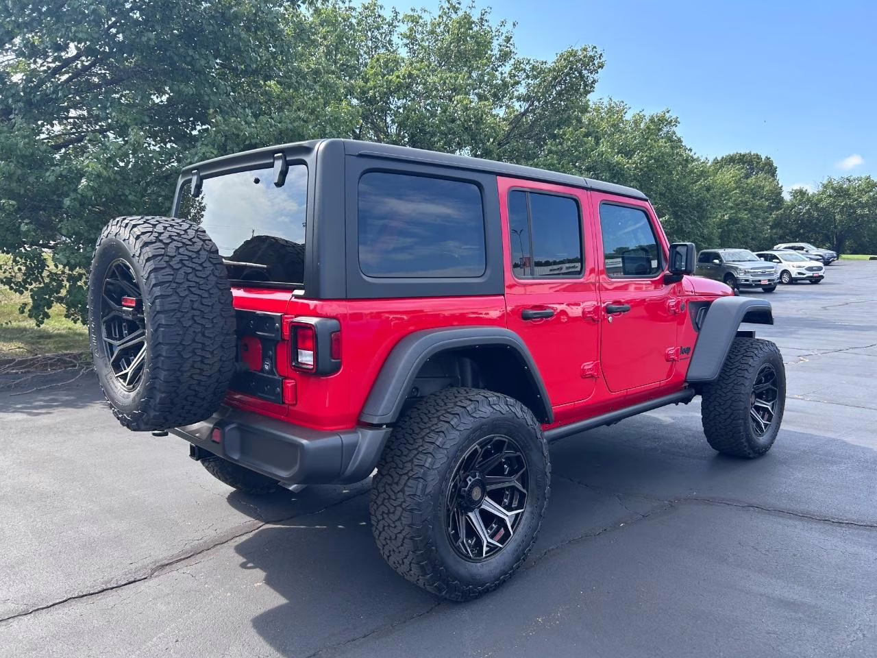 2024 Firecracker Red Clearcoat Jeep Wrangler Willys 4X4 SUV