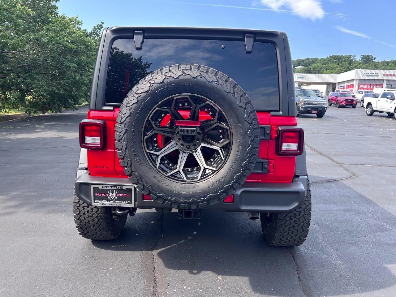 2024 Firecracker Red Clearcoat Jeep Wrangler Willys 4X4 SUV