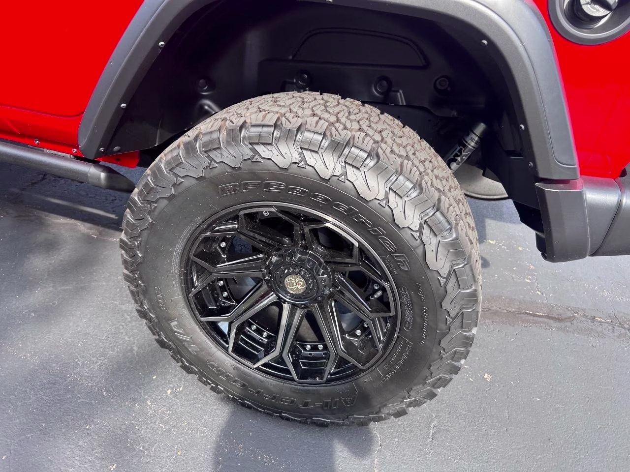 2024 Firecracker Red Clearcoat Jeep Wrangler Willys 4X4 SUV
