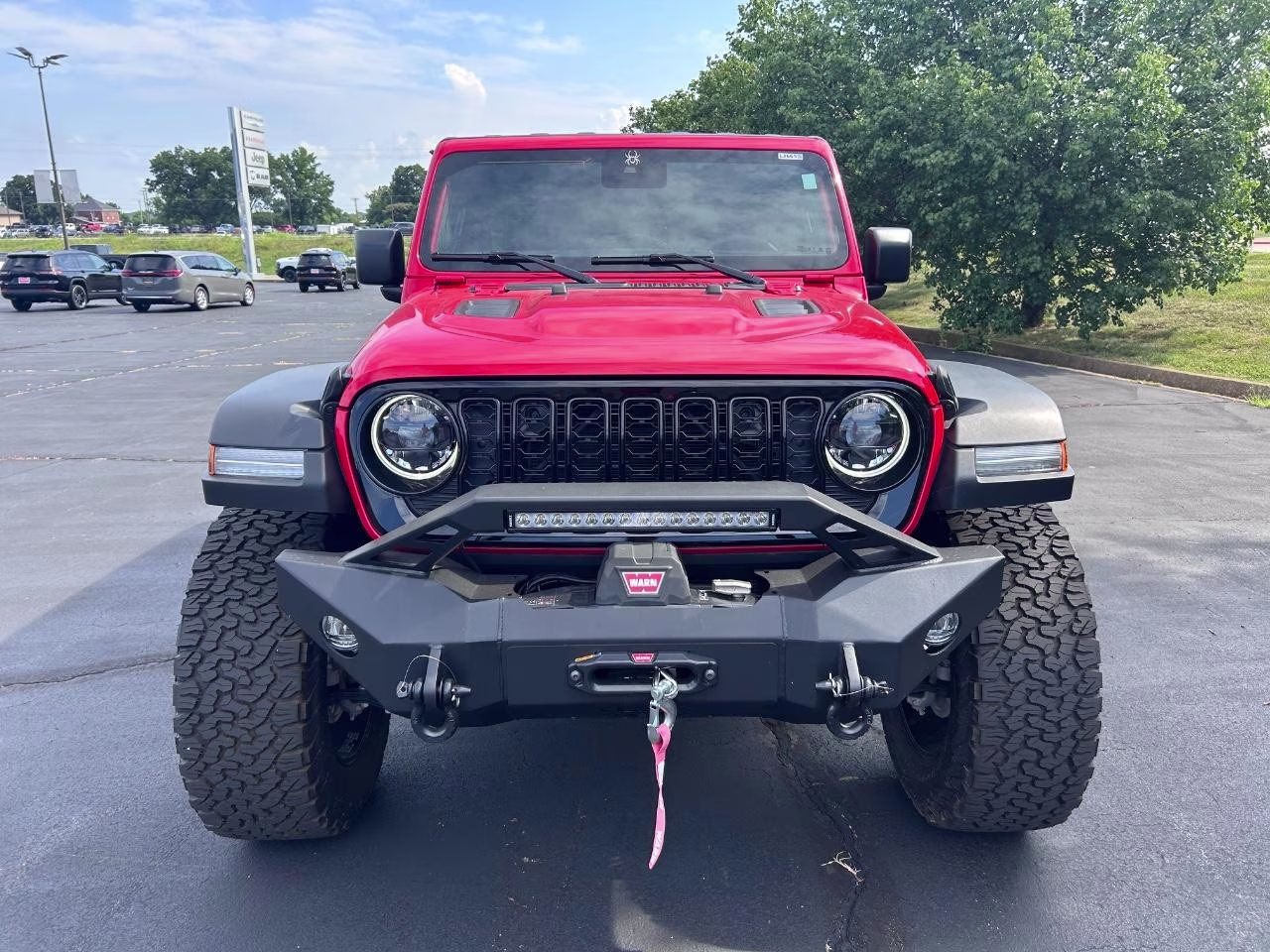 2024 Firecracker Red Clearcoat Jeep Wrangler Willys 4X4 SUV