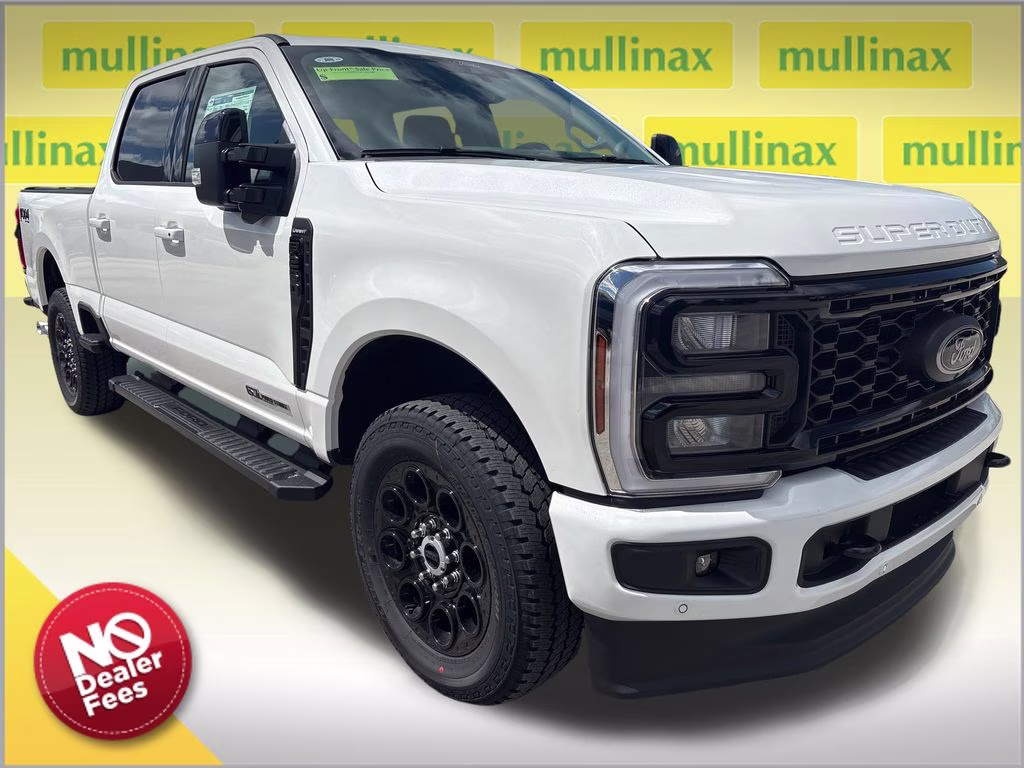 2026 Star White Metallic Tri-Coat Ford Super Duty F-250 SRW Lariat 4X4 Truck