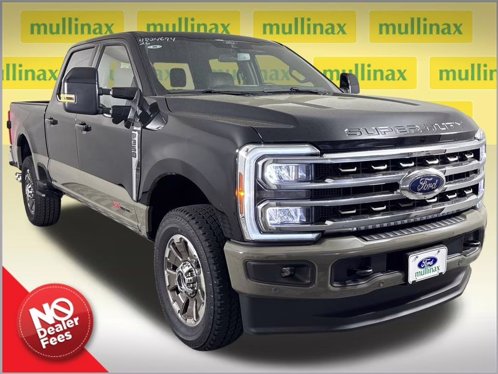 2026 Agate Black Metallic Ford Super Duty F-350 SRW King Ranch 4X4 Truck