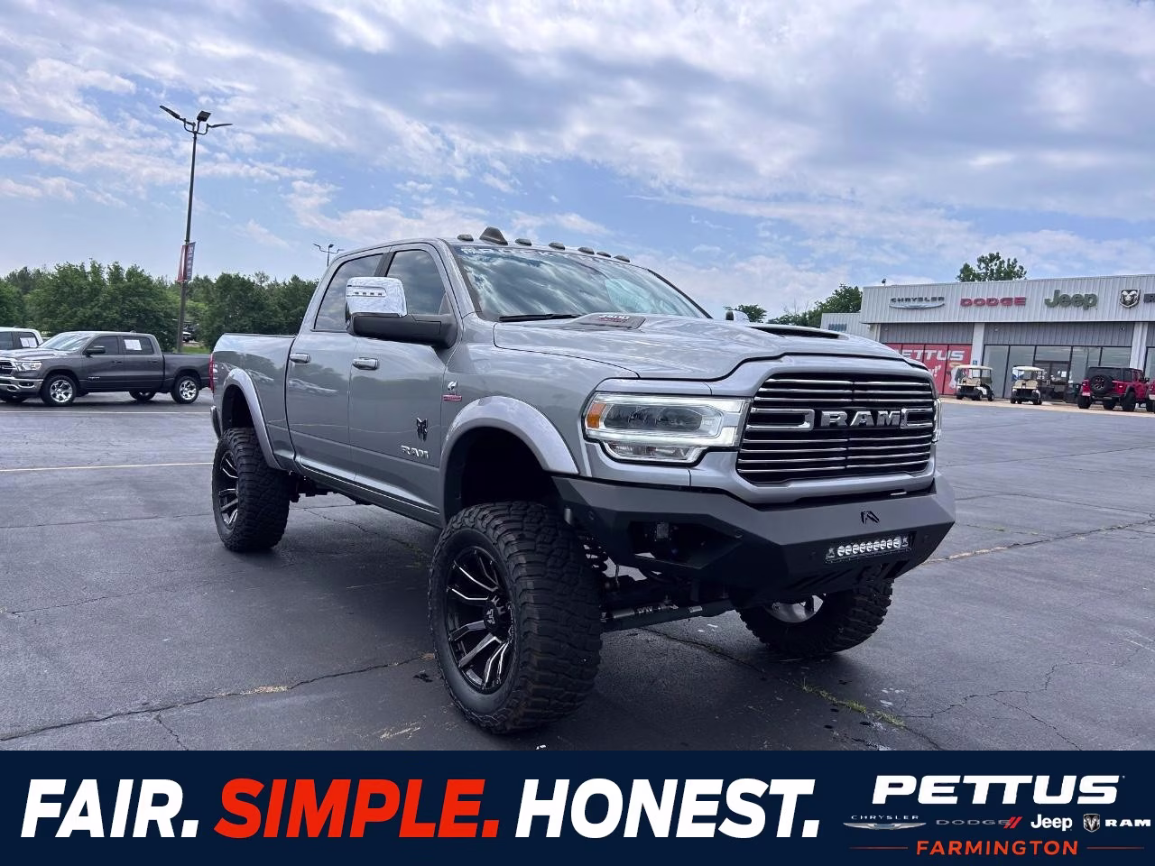 2024 Granite Crystal Metallic Clearcoat Ram 2500 Laramie 4X4 Truck