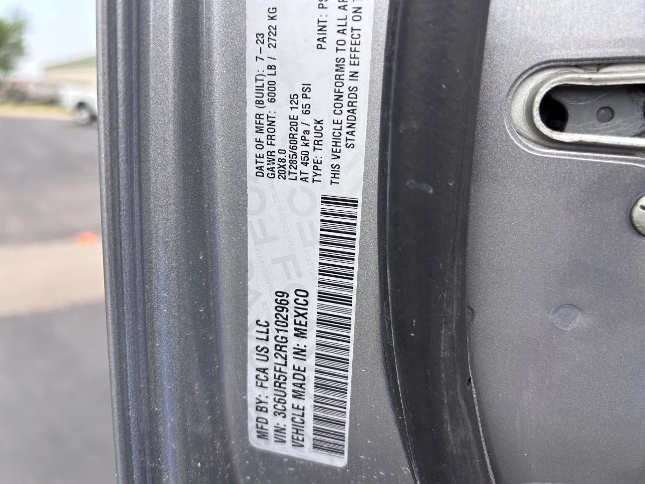 2024 Granite Crystal Metallic Clearcoat Ram 2500 Laramie 4X4 Truck