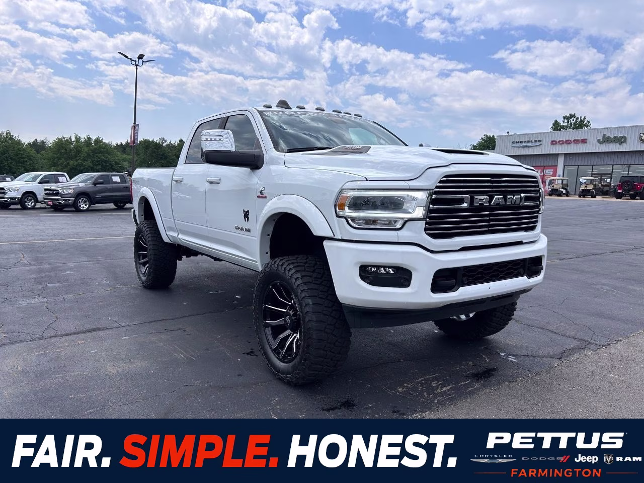 2024 Bright White Clearcoat Ram 2500 Laramie 4X4 Truck