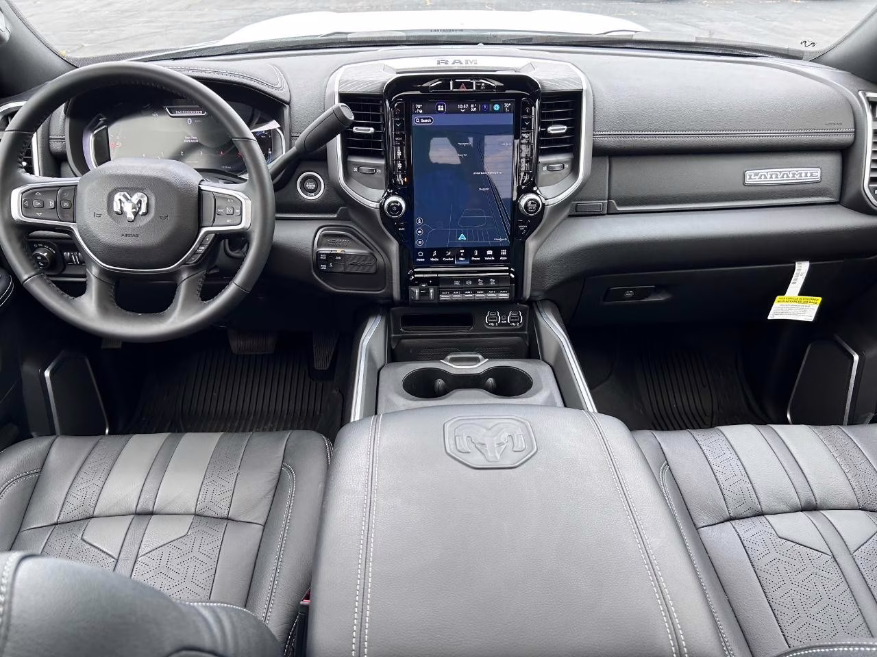 2024 Bright White Clearcoat Ram 2500 Laramie 4X4 Truck