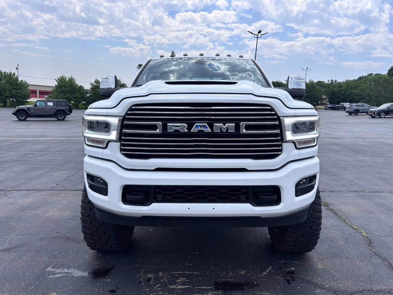 2024 Bright White Clearcoat Ram 2500 Laramie 4X4 Truck