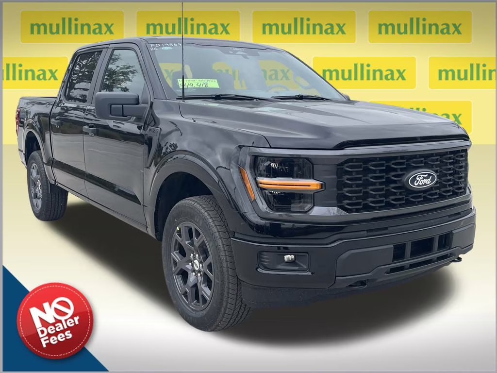 2026 Agate Black Metallic Ford F-150 STX 4X4 Truck