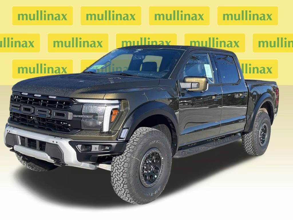 2025 Shelter Green Ford F-150 Raptor 4X4 Truck