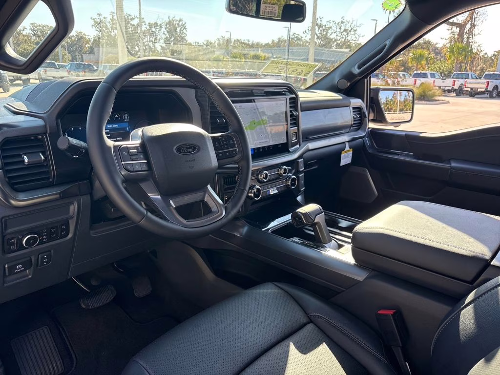 2025 Black Metallic Ford F-150 Lariat 4X4 Truck