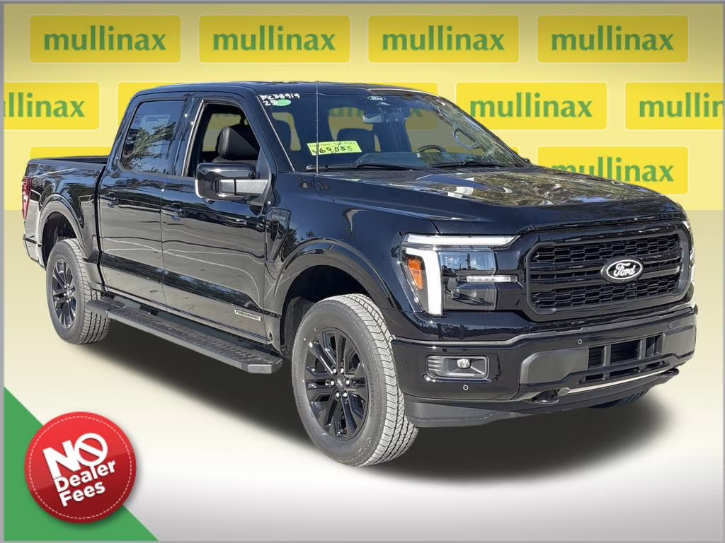 2025 Black Metallic Ford F-150 Lariat 4X4 Truck