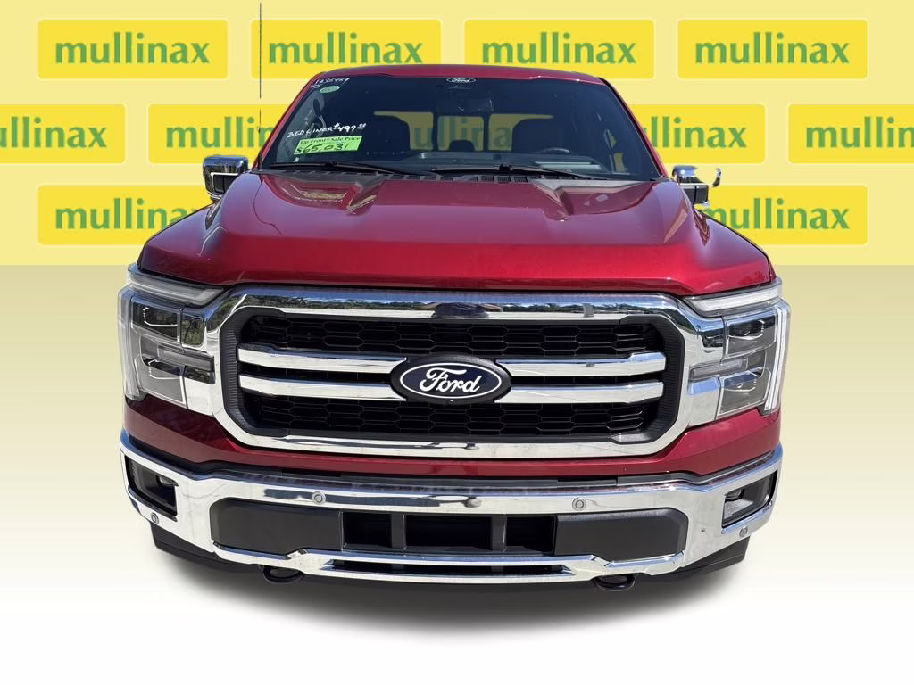 2025 Red Metallic Ford F-150 Lariat 4X4 Truck