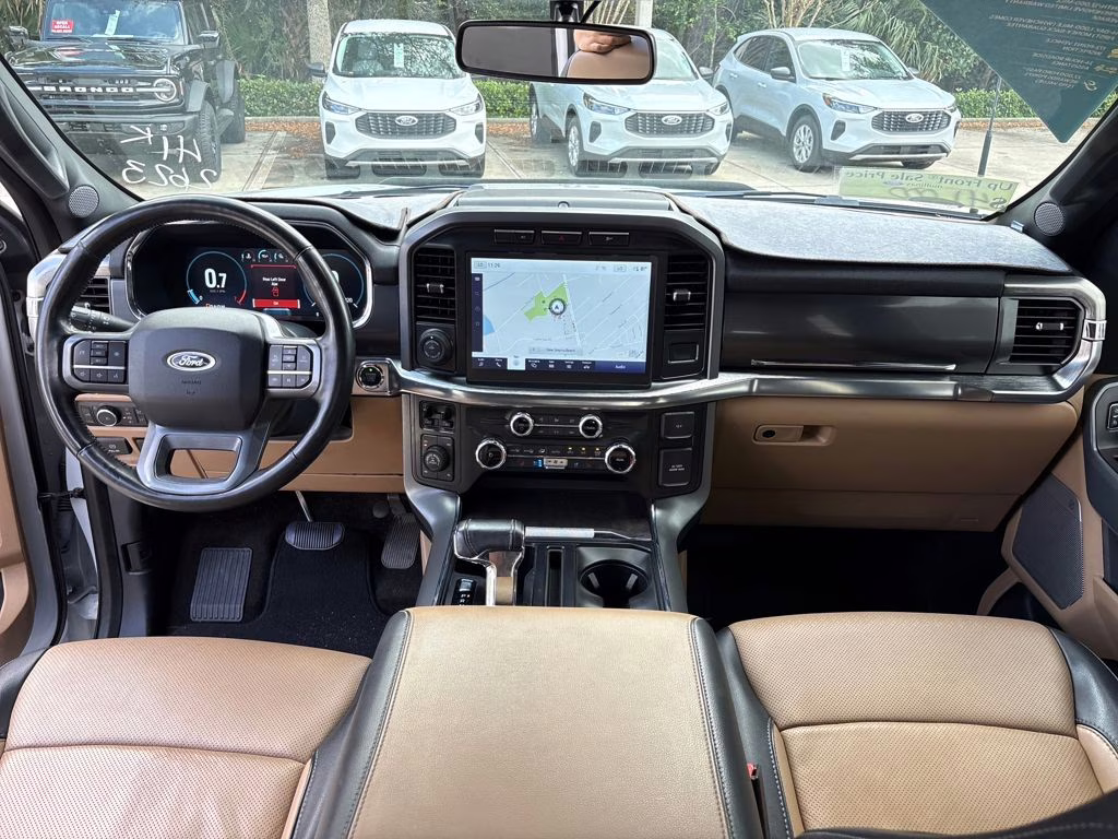 2022 White Metallic Ford F-150 Lariat 4X4 Truck