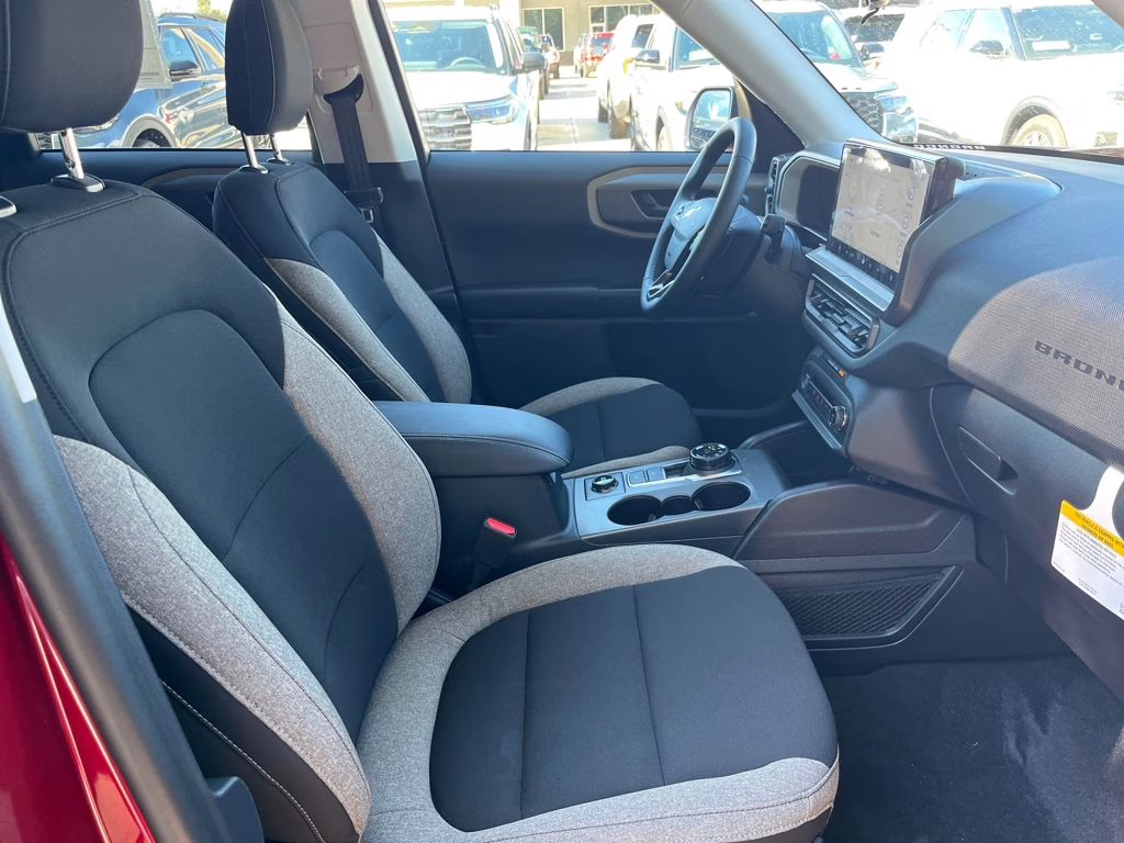 2025 Ruby Red Metallic Tinted Clearcoat Ford Bronco Sport Big Bend 4X4 SUV