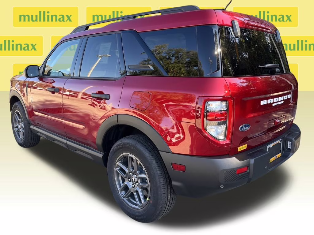 2025 Ruby Red Metallic Tinted Clearcoat Ford Bronco Sport Big Bend 4X4 SUV