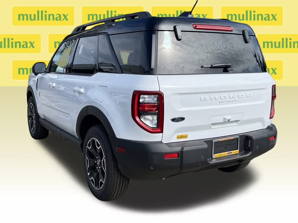 2025 Oxford White Ford Bronco Sport Outer Banks 4X4 SUV