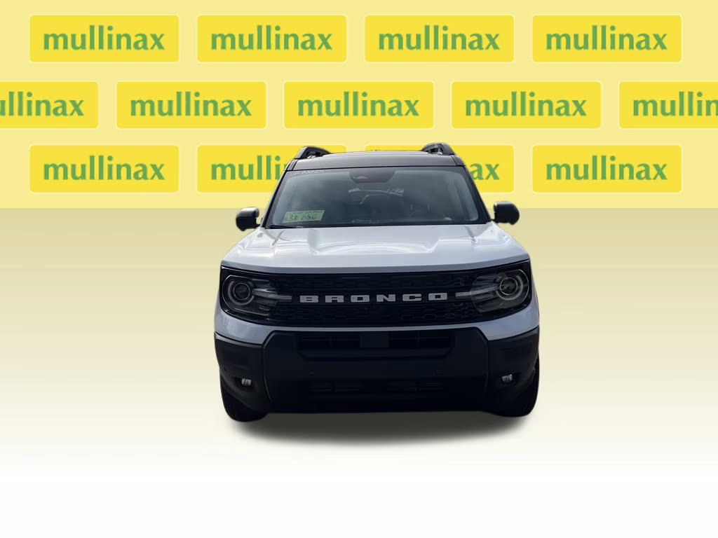 2025 Oxford White Ford Bronco Sport Outer Banks 4X4 SUV