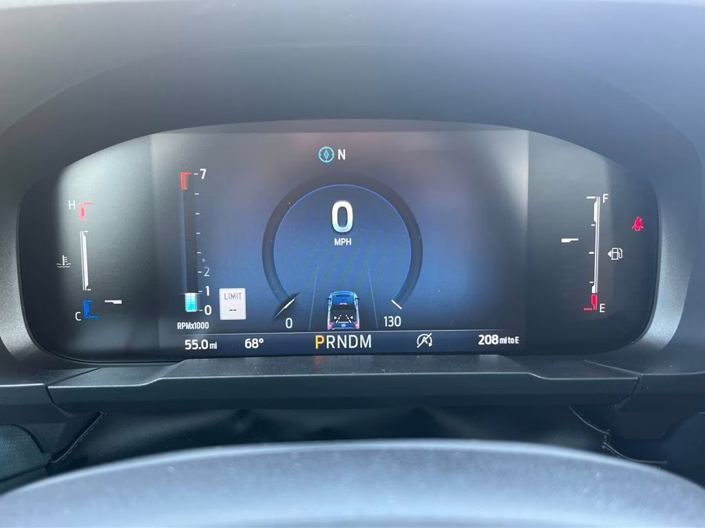 2025 Shadow Black Ford Maverick Lobo AWD Truck