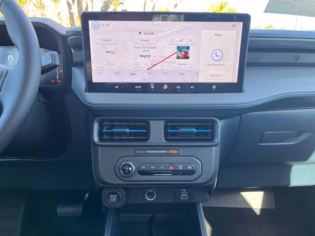 2026 Shadow Black Ford Maverick Lobo Standard AWD Truck